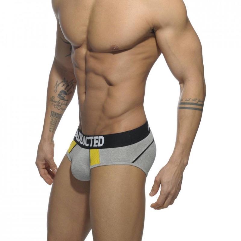 【ADDICTED 】經典標誌LOGO三角褲  AD性感情趣內褲-AD430 《Men Style》-細節圖8