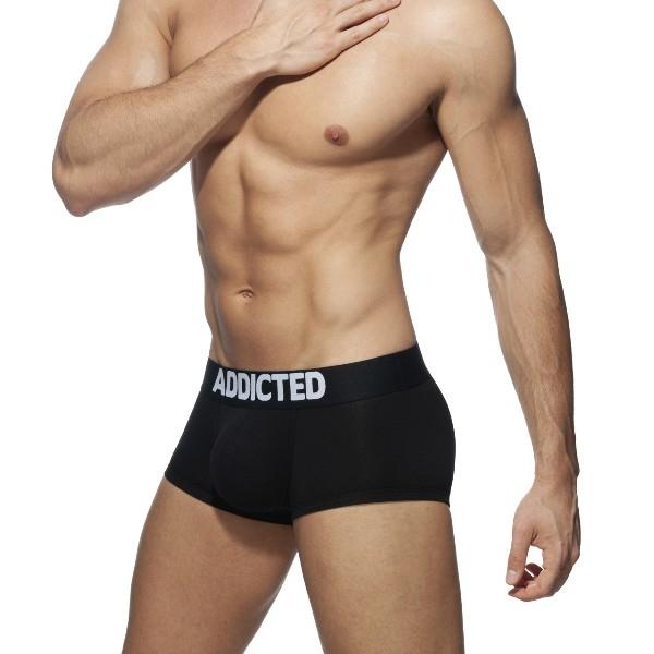 【ADDICTED 】基本款平口四角褲  AD性感情趣內褲-AD468 《Men Style》-細節圖2