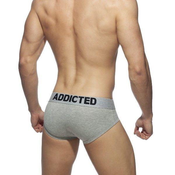 【ADDICTED 】經典款LOGO標誌三角褲  AD性感情趣內褲-AD467 《Men Style》-細節圖4