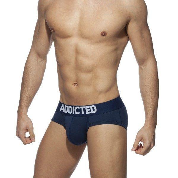 【ADDICTED 】經典款LOGO標誌三角褲  AD性感情趣內褲-AD467 《Men Style》-細節圖2