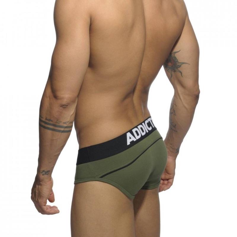 【ADDICTED 】經典標誌LOGO迷彩三角褲  AD性感情趣內褲-AD430 《Men Style》-細節圖3