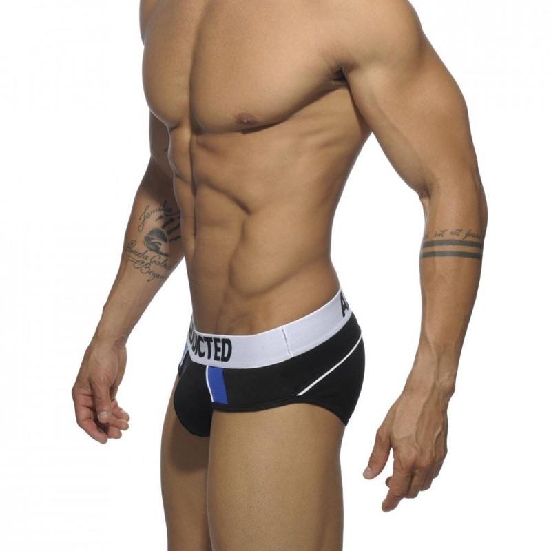 【ADDICTED 】經典標誌LOGO迷彩三角褲  AD性感情趣內褲-AD430 《Men Style》-細節圖5