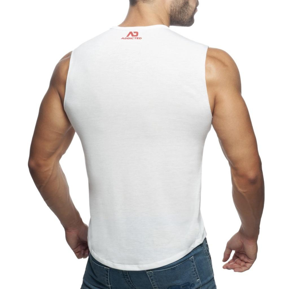 【ADDICTED 】AD915 時尚坦克背心 AD運動健身背心 -《Men Style》-細節圖7