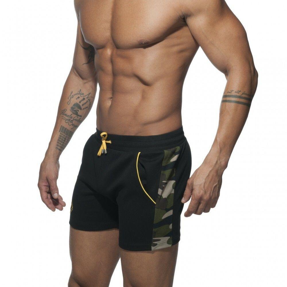 【ADDICTED 】迷彩時尚運動短褲  AD合身運動棉褲 -AD662《Men Style》-細節圖2