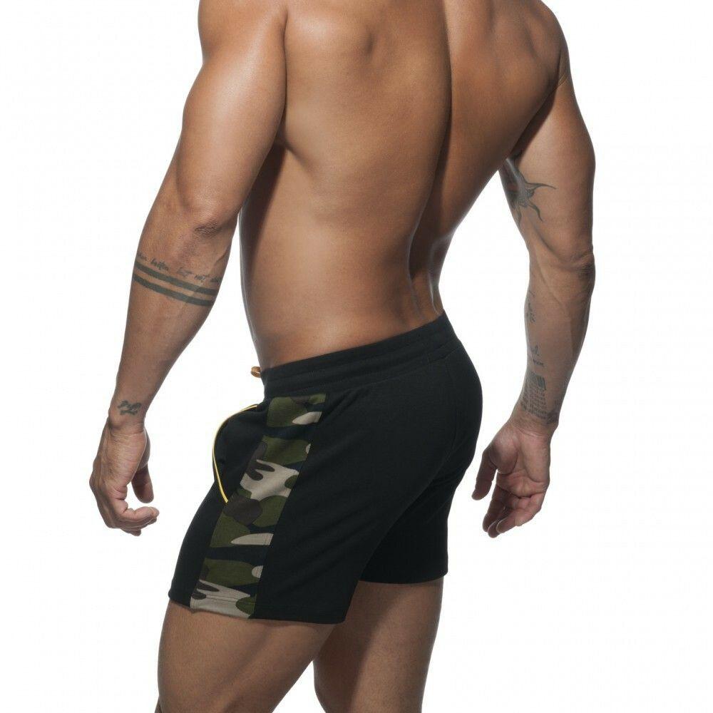 【ADDICTED 】迷彩時尚運動短褲  AD合身運動棉褲 -AD662《Men Style》-細節圖3