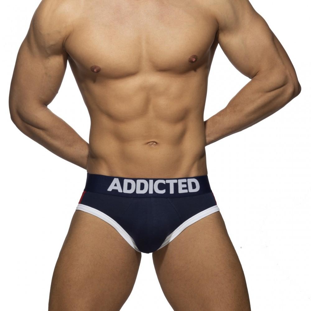 ADDICTED 增量凸出運動三角褲 AD加倍放大低腰內褲  附可拆式墊片 AD157-細節圖3