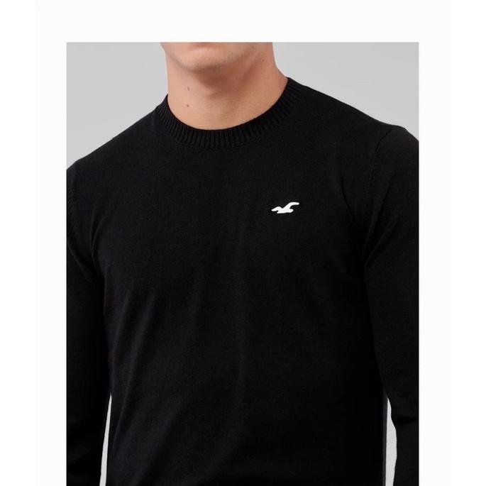 全新正品 Hollister 保暖針織衫 海鷗基本款禦寒毛衣-細節圖3