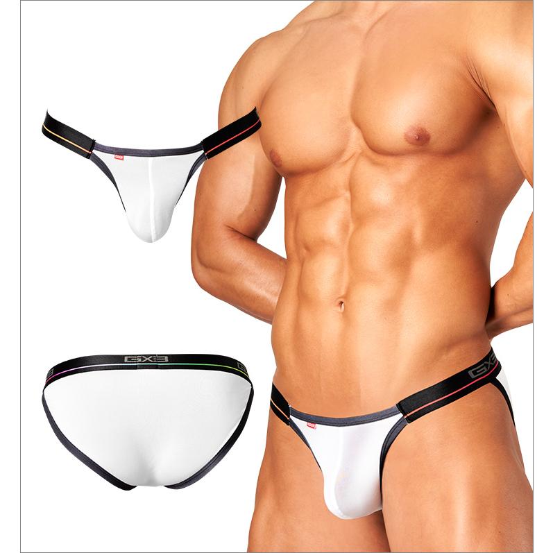 日本 GX3 ULTRA SKIN STRAP比基尼三角內褲 多彩親膚運動三角褲 3件組 K1688-細節圖8