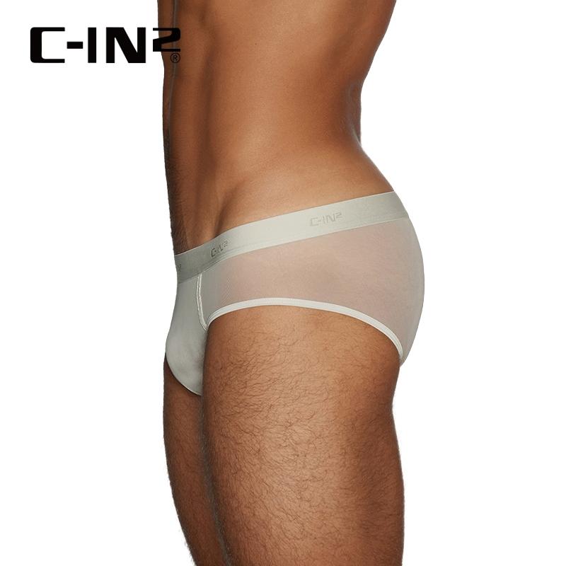 C-IN2 透視感Sheer Brief透網低腰三角內褲 CIN2裸露感低腰三角褲 野裸 透明內褲 5713FA-細節圖5