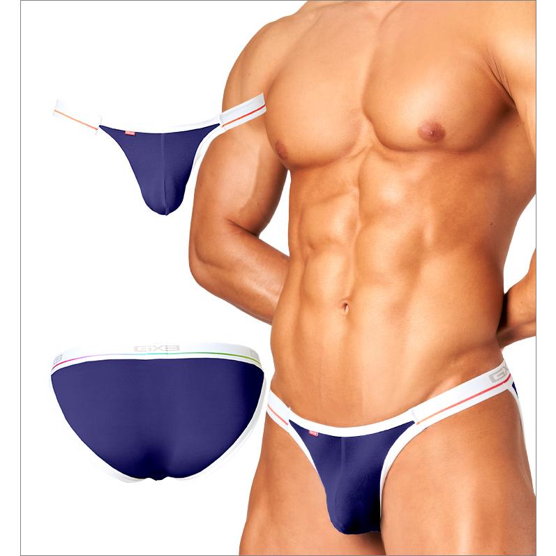 GX3 ULTRA SKIN WHITE STRAP 比基尼三角內褲 多彩親膚運動三角褲 3條裝 k1695-細節圖7