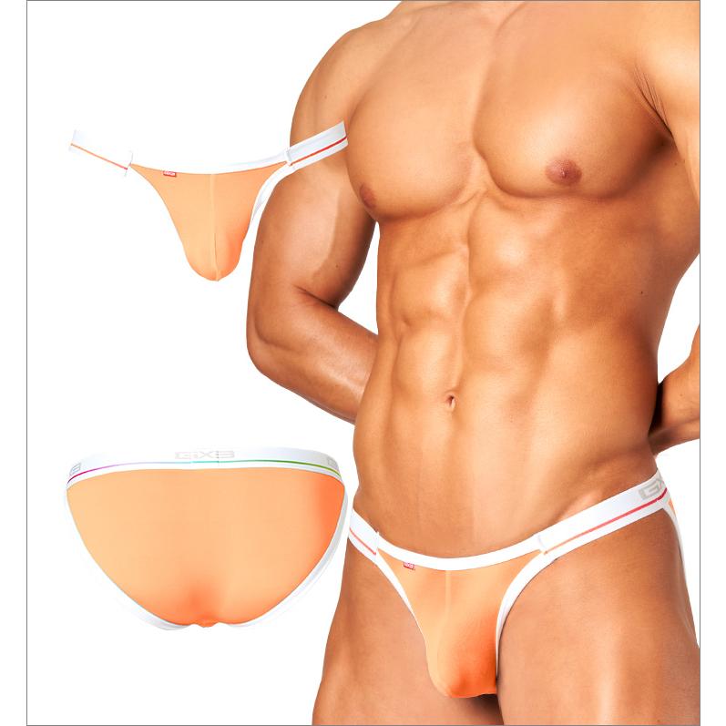 GX3 ULTRA SKIN WHITE STRAP 比基尼三角內褲 多彩親膚運動三角褲 3條裝 k1695-細節圖8