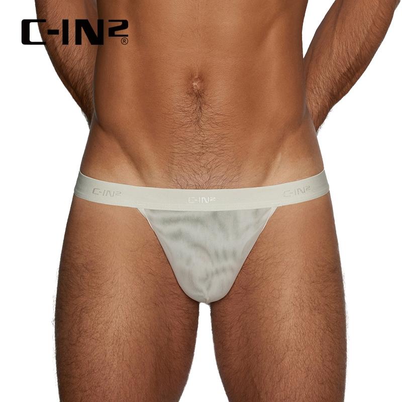 C-IN2 透視感 Sheer 時尚透網低腰丁字褲 CIN2 網眼後空丁字內褲 網狀透明內著 5702FA-細節圖3