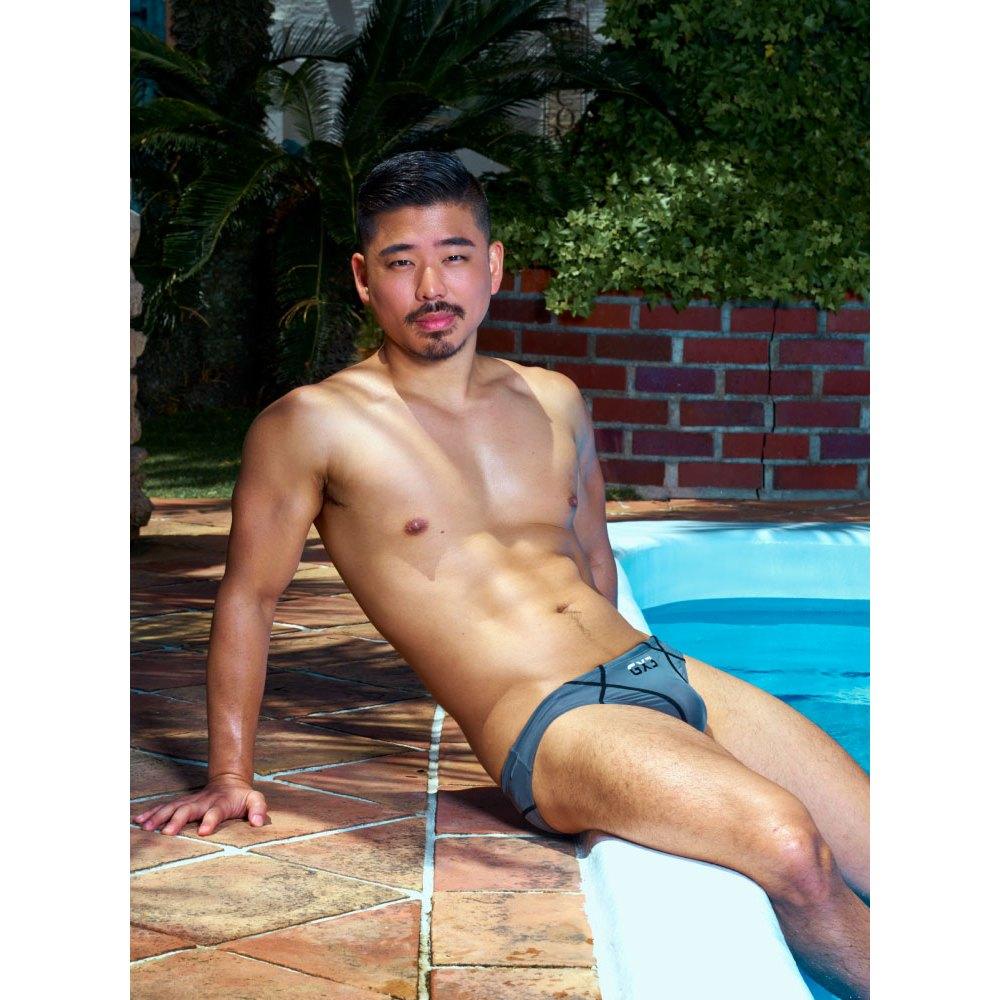 日本GX3 Sheer COLOR 透視感比基尼三角泳褲 競速型運動透明泳褲  1入 K2107-細節圖8