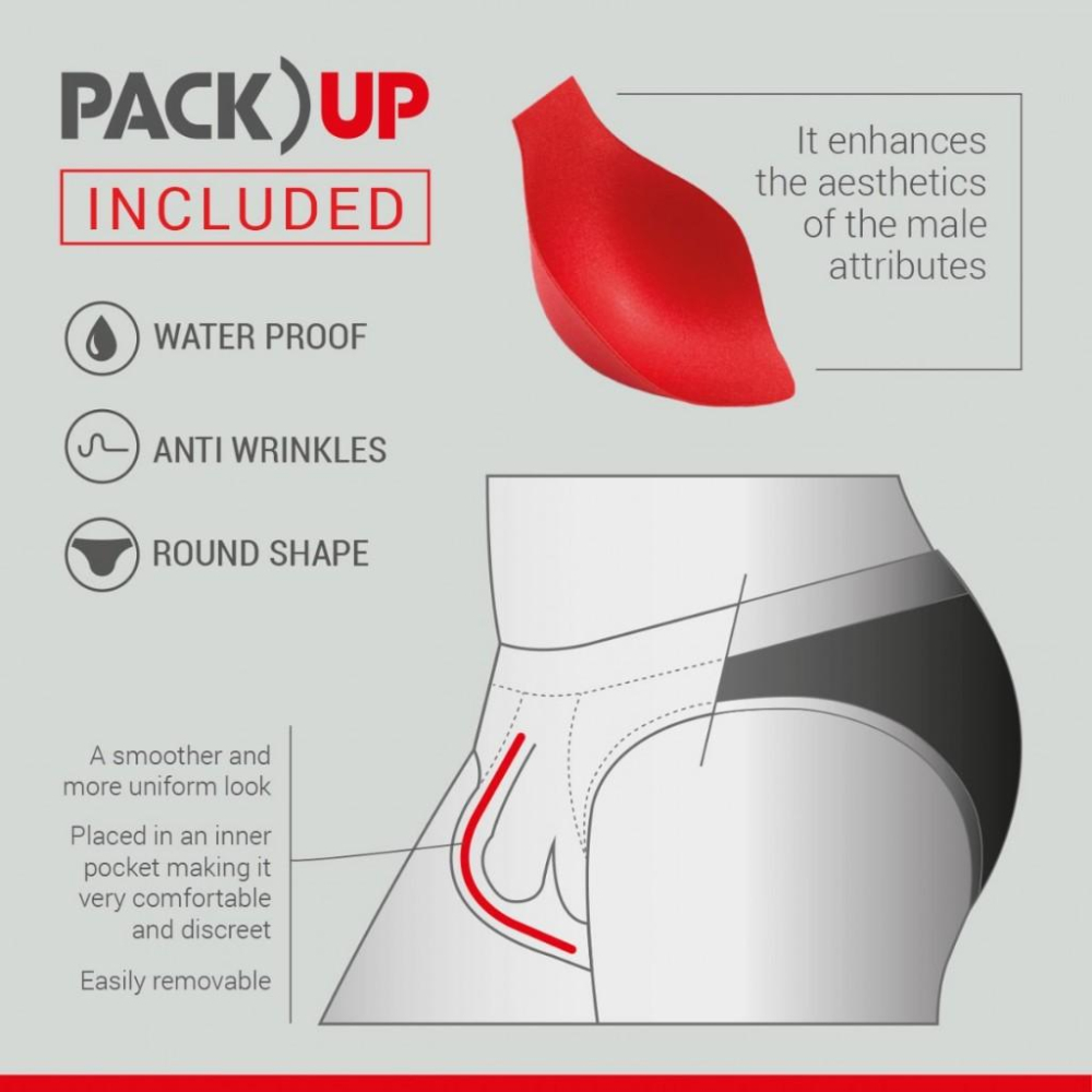 ES Collection 落葉印花三角泳褲 霓虹黃色線條 ES競速型運動泳褲 附可拆卸護墊 UN2113-細節圖8