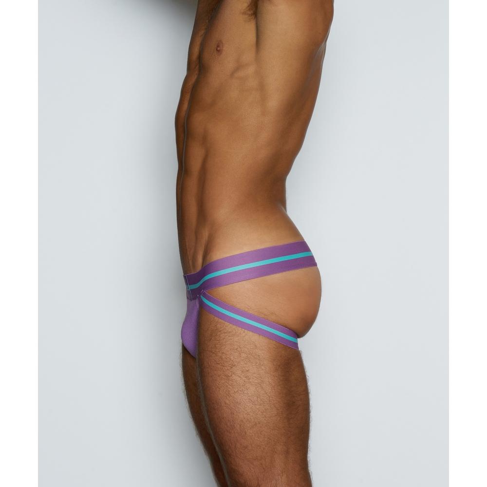 C-IN2 Scrimmage 運動網眼低腰後空三角褲 CIN2 素色網狀高彈性後空內褲 舒適時尚 C6825-細節圖3