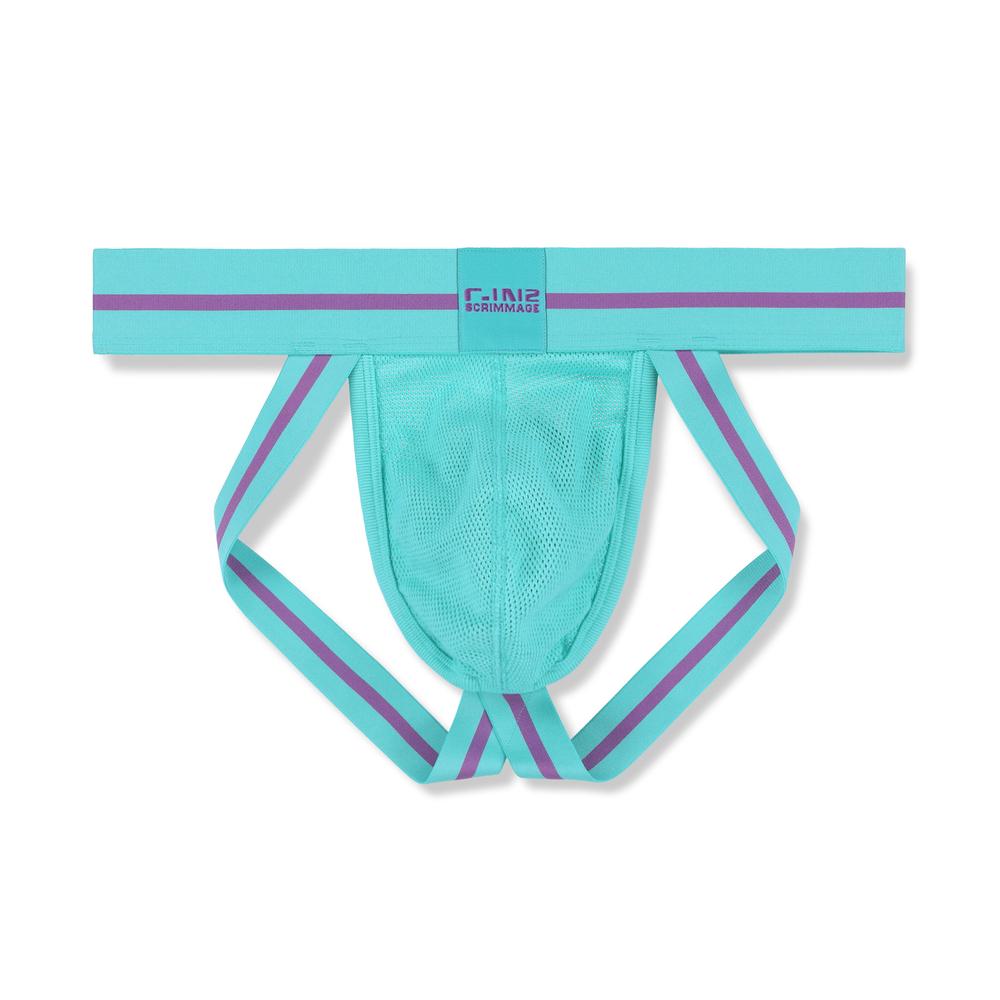 C-IN2 Scrimmage 運動網眼低腰後空三角褲 CIN2 素色網狀高彈性後空內褲 舒適時尚 C6825-細節圖6
