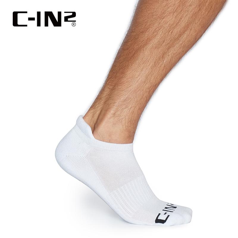 C-IN2 New Core 短襪 CIN2 舒適透氣素色襪子黑白兩色可選 3雙裝 精梳棉 C2003-細節圖2