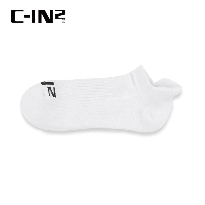 C-IN2 New Core 短襪 CIN2 舒適透氣素色襪子黑白兩色可選 3雙裝 精梳棉 C2003-細節圖4