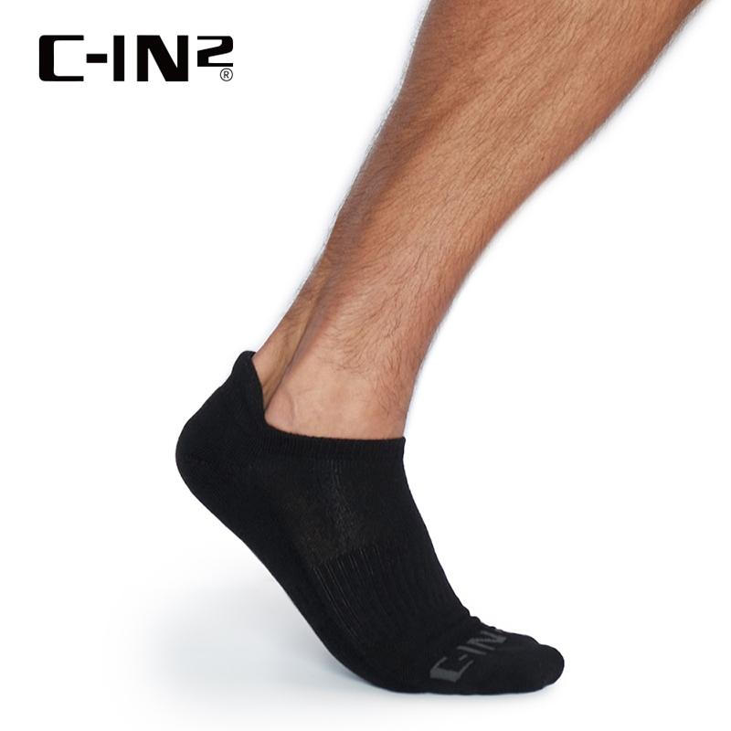 C-IN2 New Core 短襪 CIN2 舒適透氣素色襪子黑白兩色可選 3雙裝 精梳棉 C2003-細節圖5