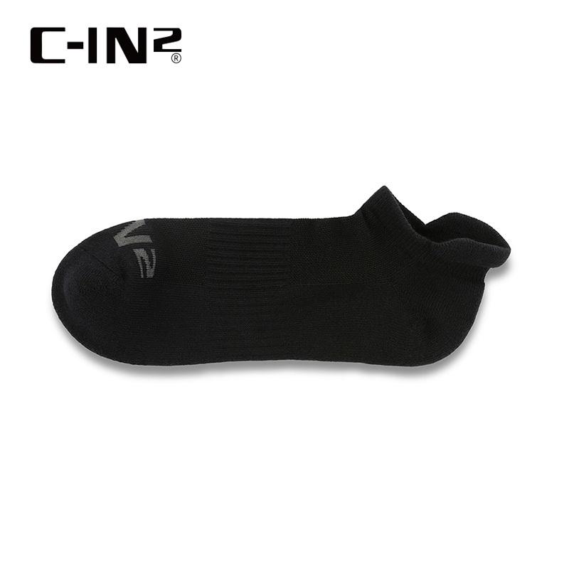 C-IN2 New Core 短襪 CIN2 舒適透氣素色襪子黑白兩色可選 3雙裝 精梳棉 C2003-細節圖6