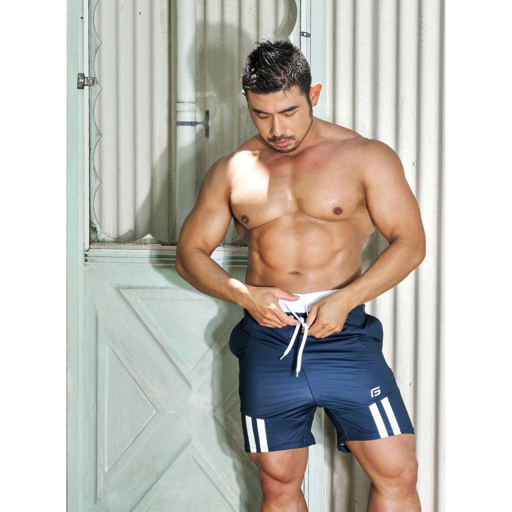 日本GX3 WEAR-MARINE 運動褲 健身短褲 休閒褲 1入 K2141-細節圖4