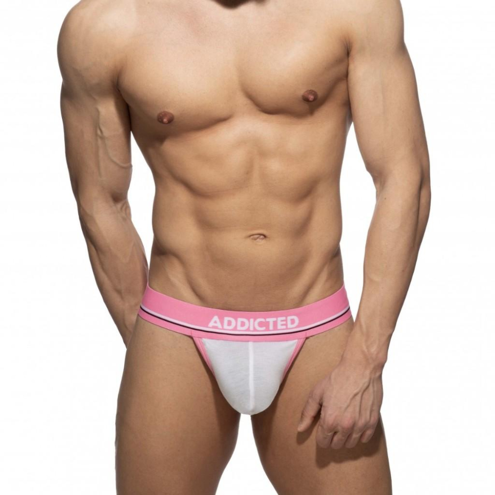 ADDICTED Sheer微透明多彩拚色全後空三角褲 AD透明後空內褲 C字褲 後庭自由 透視感 AD2198-細節圖6