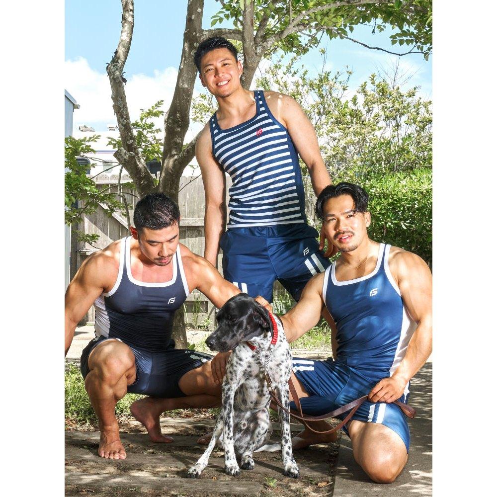 日本GX3 WEAR-MARINE坦克背心 運動健身背心 1入 K2140-細節圖3