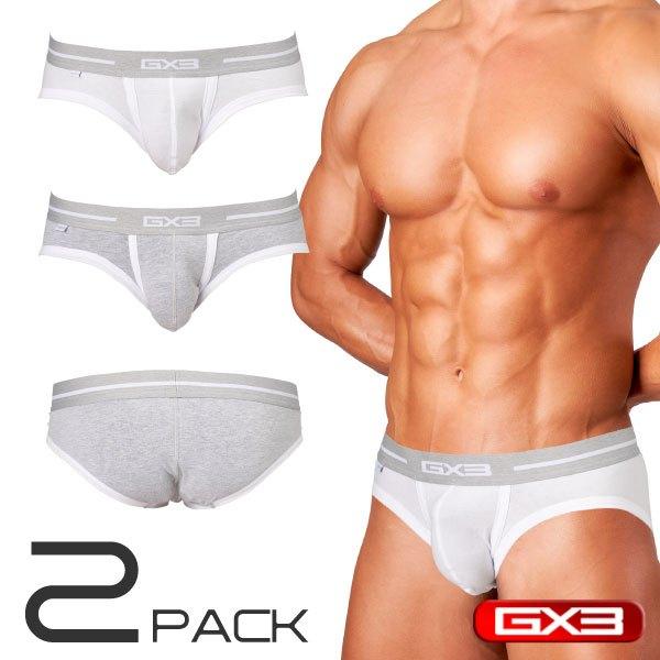 日本GX3 優質棉運動三角褲 日常穿著內褲 2入 K2166-細節圖2