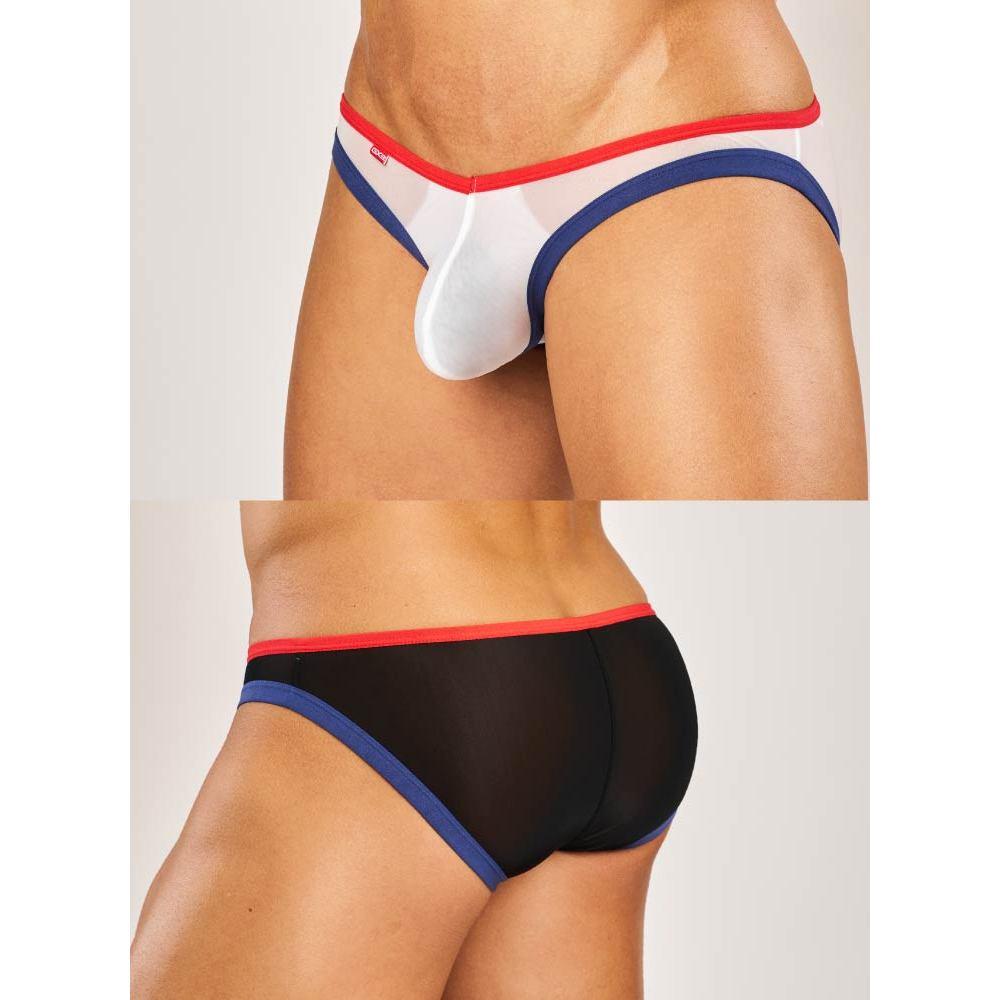 日本 GX3 AIRSKIN 多彩V-FIT比基尼三角褲 輕薄透明V字內褲 健美褲風格運動內著 2入 K1837-細節圖8