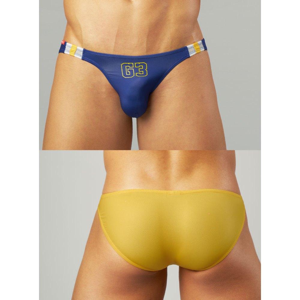 日本GX3 光澤運動V字修身比基尼三角褲 多彩亮澤比基尼內褲 2入 K2244-細節圖6