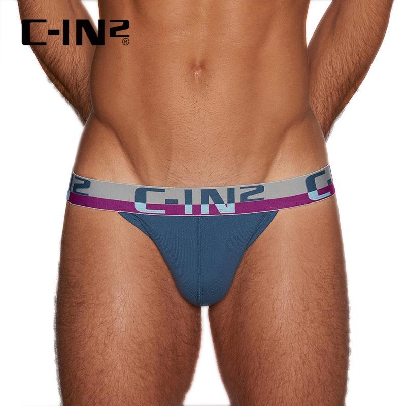 C-IN2 C-Theory 低腰多彩拚色丁字褲 CIN2 莫蘭迪色丁字 後空內褲 C8002-細節圖4