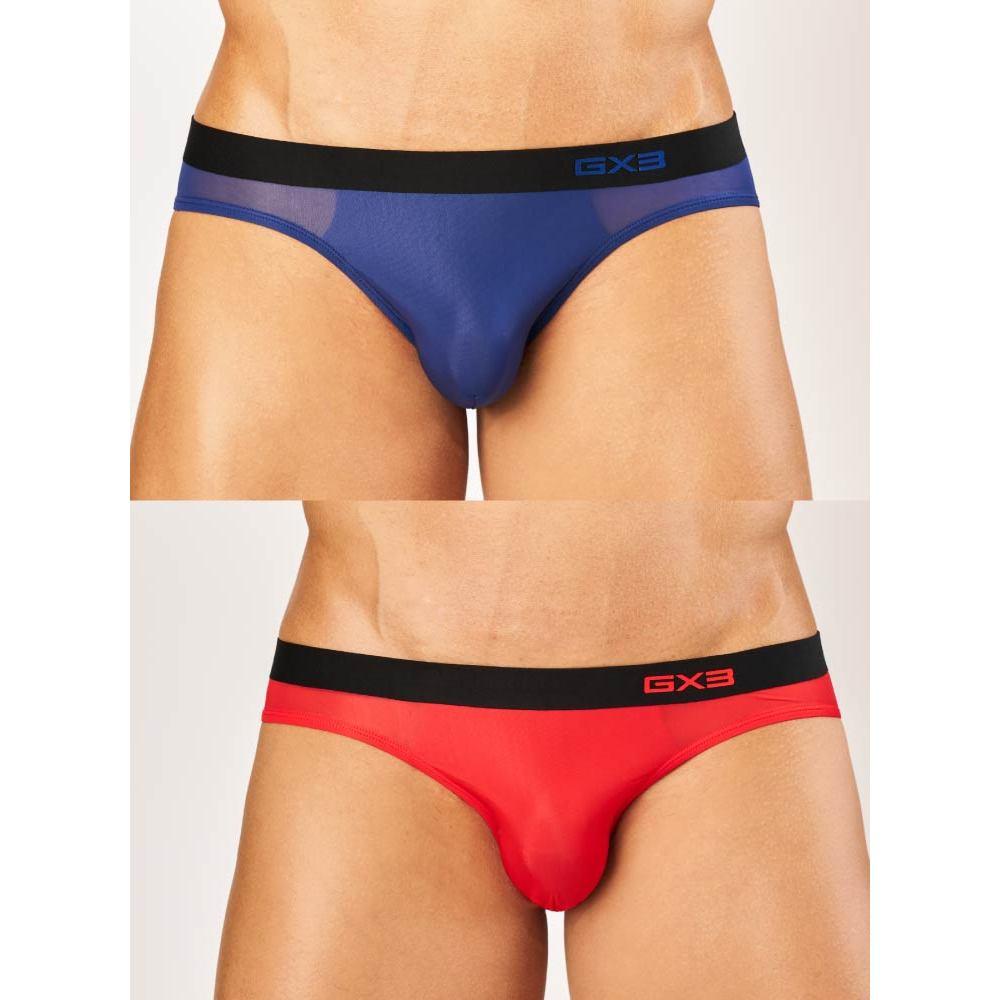 日本 GX3 AIRSKIN BASIC 空氣般輕盈三角褲 極薄透明內褲 舒適立體剪裁2入 K1834-細節圖7