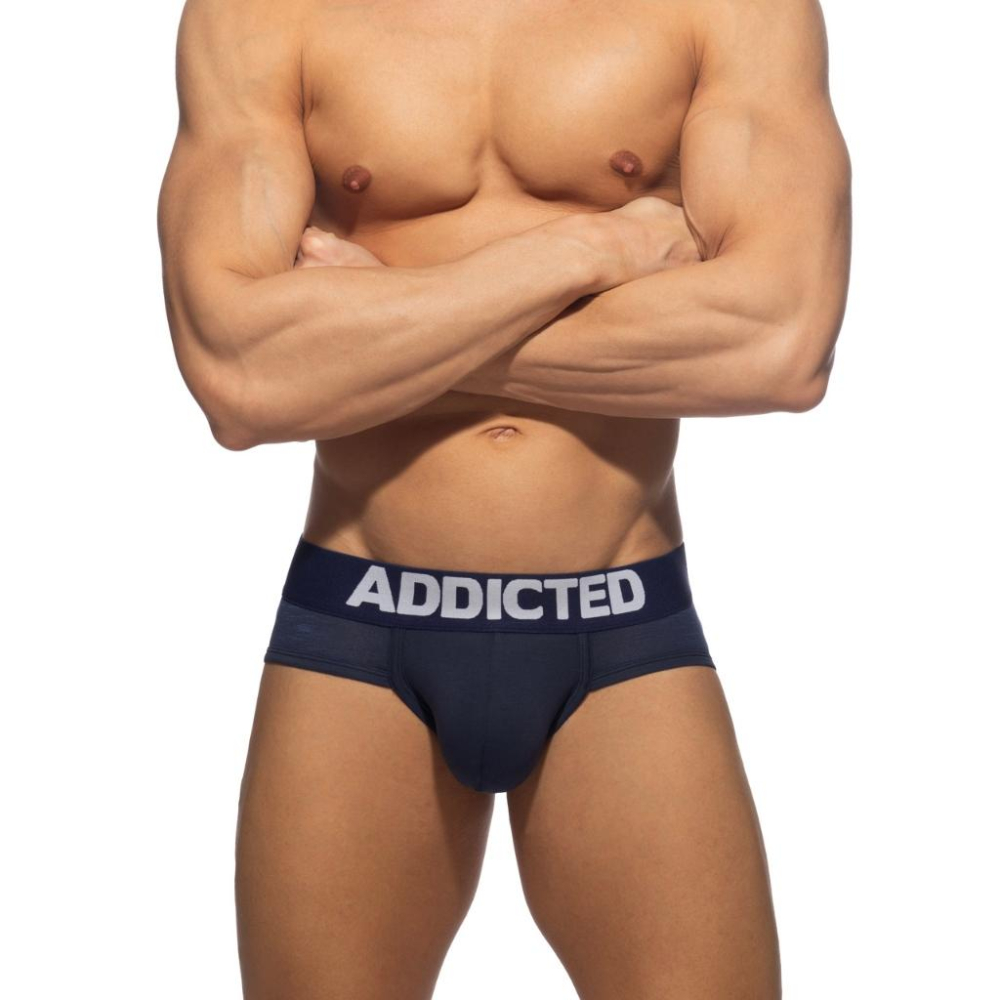 ADDICTED 火焰拉絲棉質透氣運動三角褲 AD基本款內褲 性感內著 AD2207-細節圖6