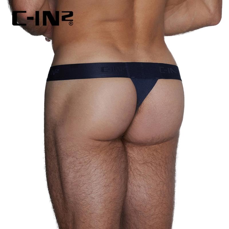 C-IN2 時尚極簡網狀丁字褲 CIN2運動素色透氣網眼內褲 簡單純色後空內著 吸濕排汗 C4602-細節圖6
