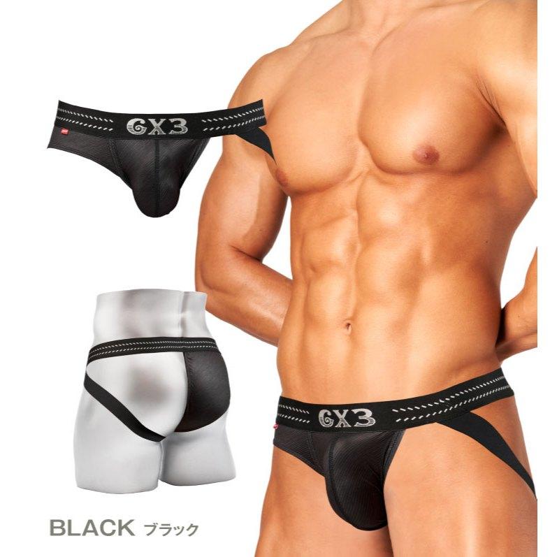 日本 GX3 WESTERN 50/50 半後空三角褲 半包臀綁帶後空內褲 運動內著1條裝 K2279-細節圖8