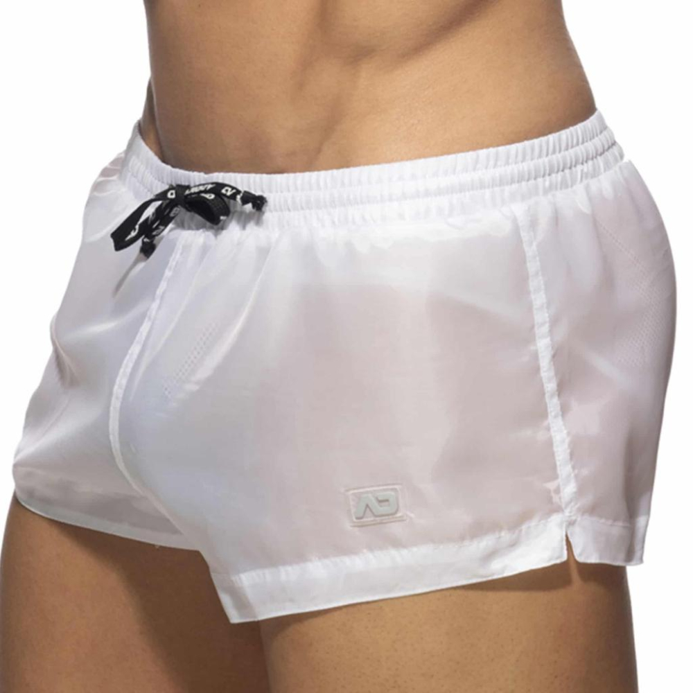 ADDICTED 低腰迷你游泳短褲 泳池派對  AD運動四角泳褲 休閒短褲 透明泳褲 透視感 AD2250-細節圖3