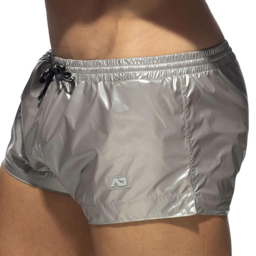 ADDICTED 低腰迷你游泳短褲 泳池派對  AD運動四角泳褲 休閒短褲 透明泳褲 透視感 AD2250-細節圖7