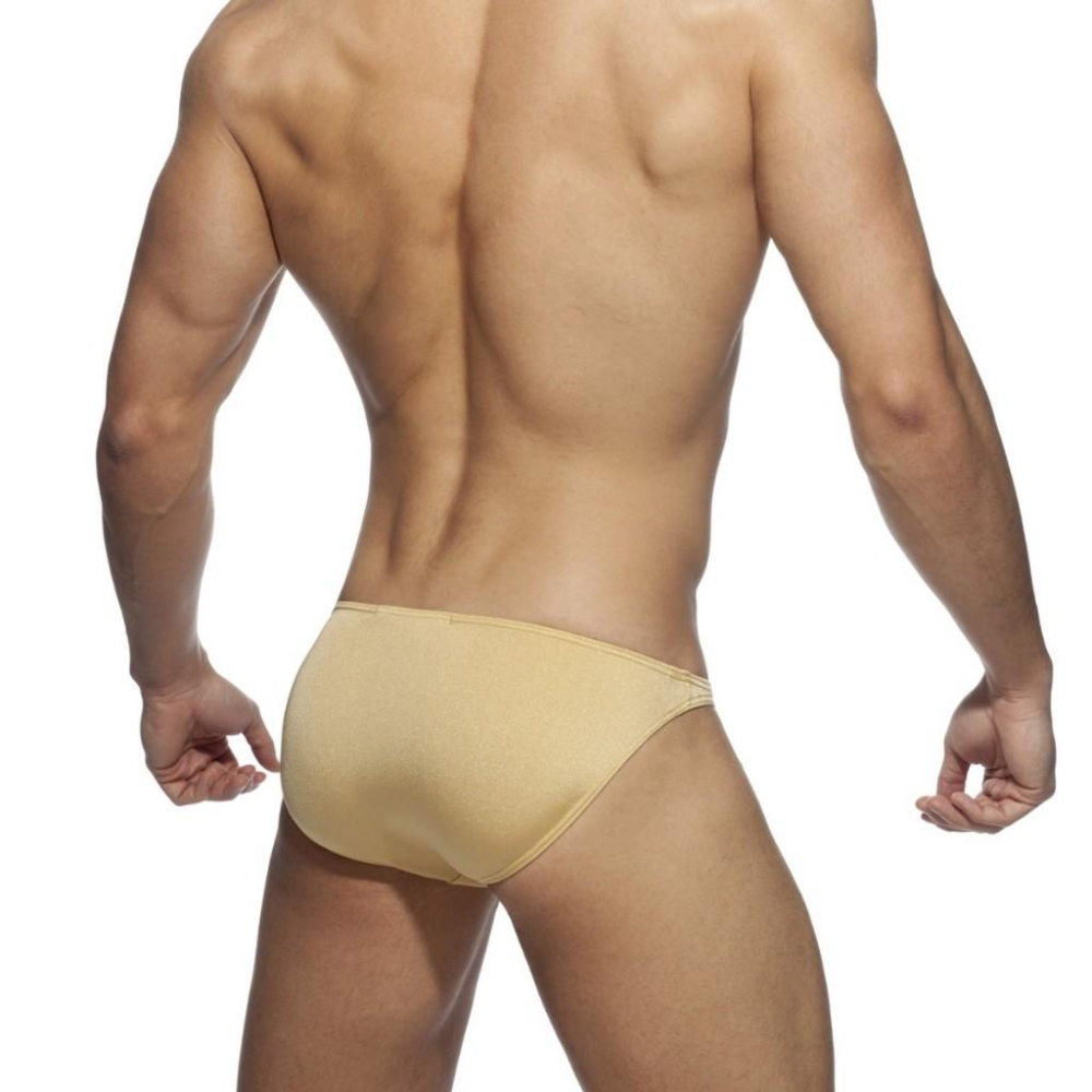 ADDICTED 低腰迷你比基尼泳裝三角內褲 AD 三角泳褲 附可拆護墊 泳褲+內褲二合一 ADS245-細節圖3