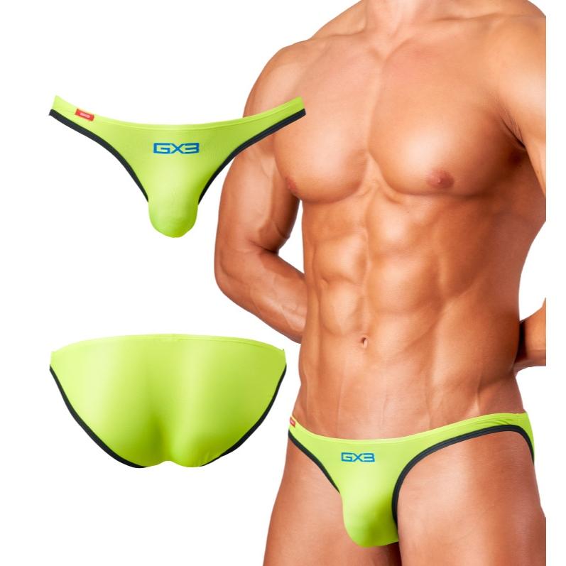 日本 GX3 光澤觸感 DX COLOR V字修身比基尼三角褲 多彩運動V字內褲 2條裝 K2362-細節圖8