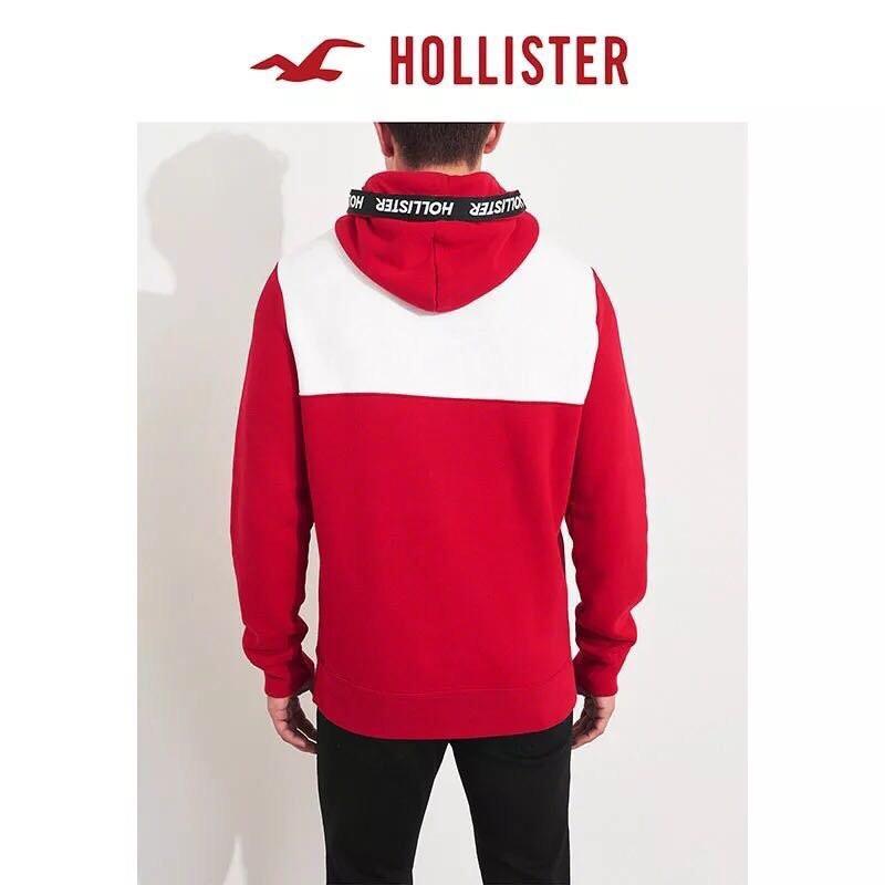 全新正品 Hollister 經典標誌 潮連帽T恤 海鷗 S號 男士 帽T  潮T-細節圖4
