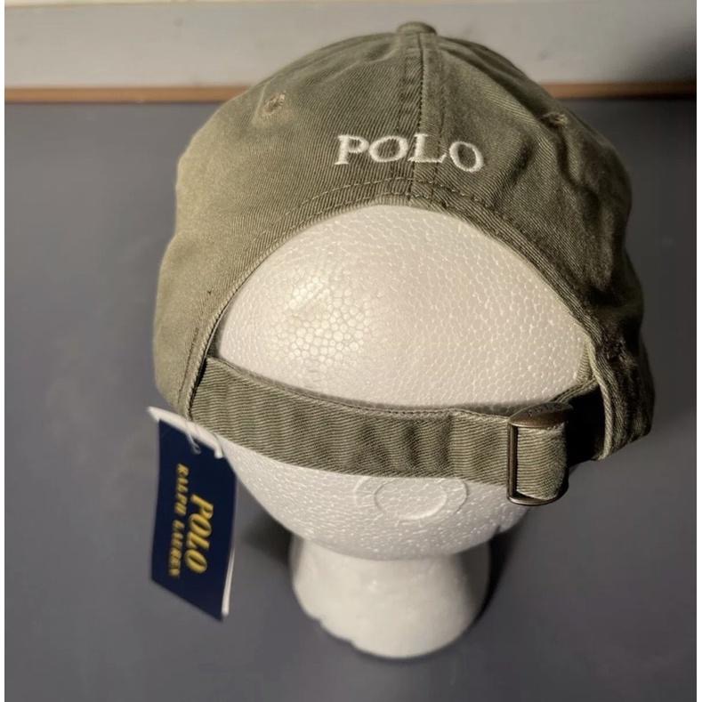 全新正品 Polo Ralph Lauren 彩色小馬基本款棒球帽  卡其軍綠 帽子 鴨舌帽 老帽 成人版 非青年版-細節圖2