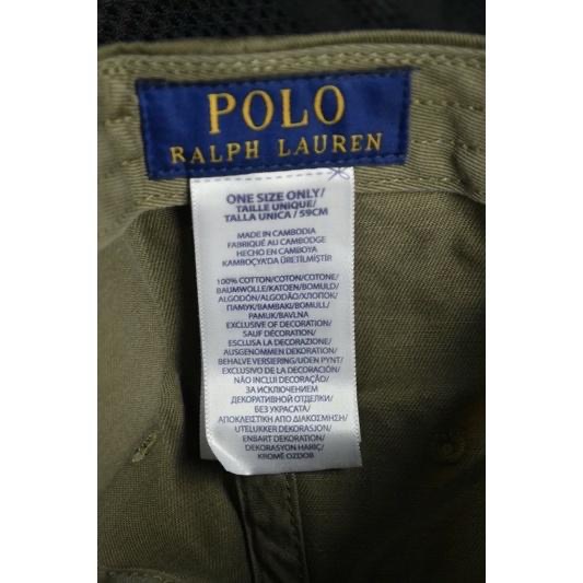 全新正品 Polo Ralph Lauren 彩色小馬基本款棒球帽  卡其軍綠 帽子 鴨舌帽 老帽 成人版 非青年版-細節圖3