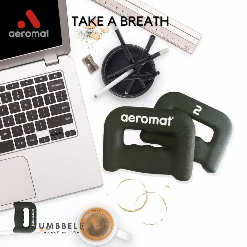 美國【Aeromat】D型啞鈴 2磅 1對 台灣製造 健身啞鈴 拳擊啞鈴 跳舞啞鈴 有氧啞鈴 居家訓練運動健身-細節圖7