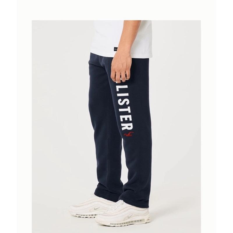 全新正品 Hollister 經典Logo保暖棉褲 海鷗休閒運動長褲-細節圖3