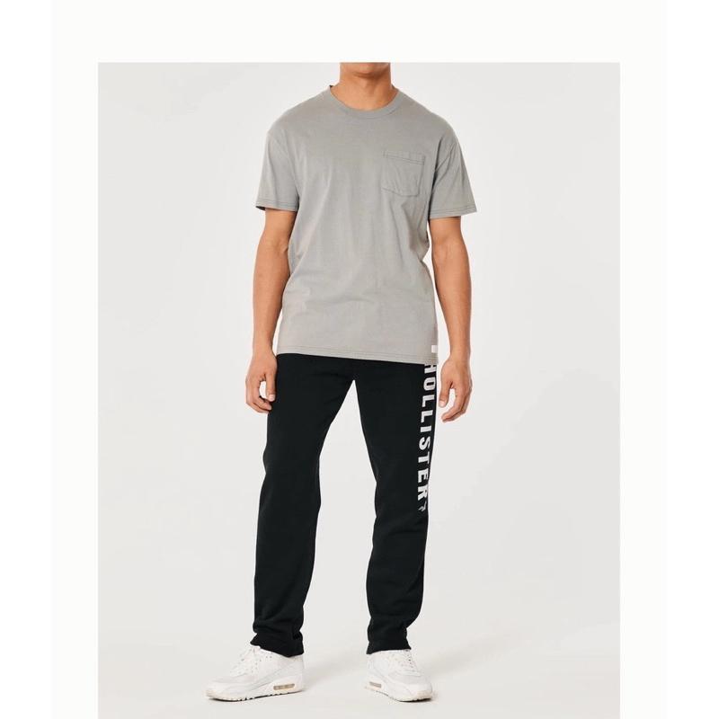 全新正品 Hollister 經典Logo保暖棉褲 海鷗休閒運動長褲-細節圖6