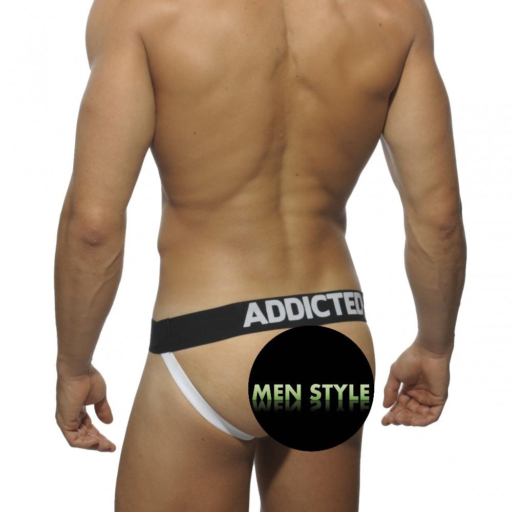 ADDICTED 三件組基本款後空三角褲 AD經典款運動三角內褲  AD363P-細節圖5