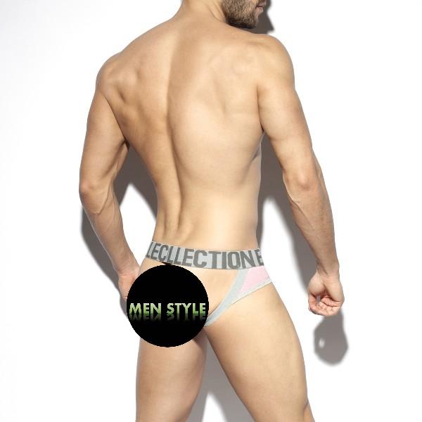 ES Collection 經典拚色後空三角褲 ES經典時尚後空內褲 UN414-細節圖3