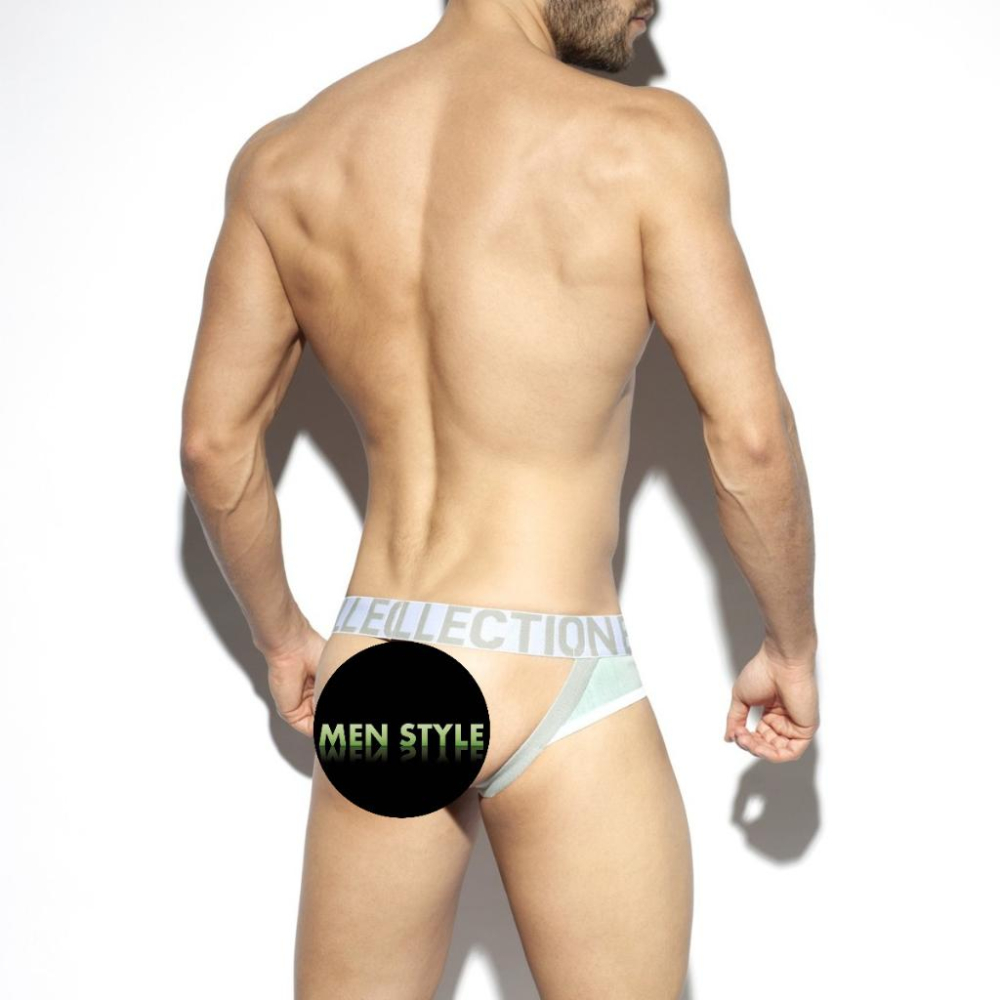 ES Collection 經典拚色後空三角褲 ES經典時尚後空內褲 UN414-細節圖6