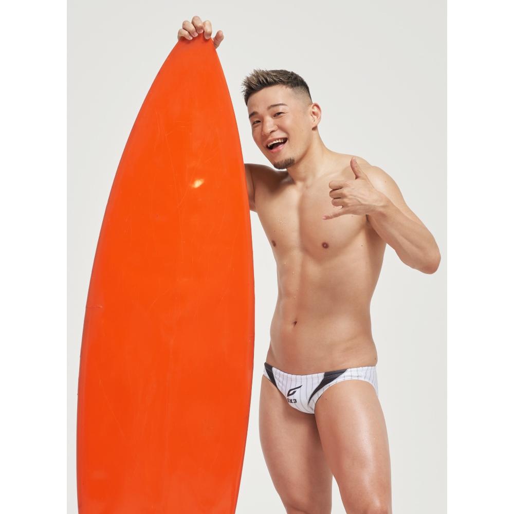 GX3 AQUA 水泳比基尼三角泳褲 流線型設計日本競速型運動比基尼泳褲 派對時尚泳裝 1條裝 K2431-細節圖4