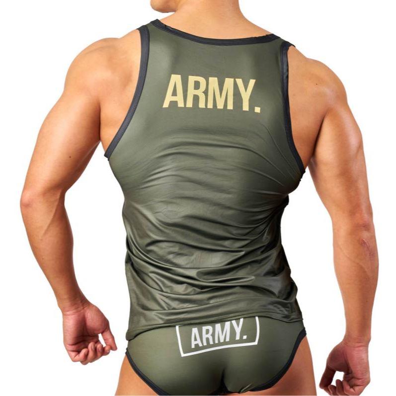 GX3 WEAR-PRO 特種部隊 運動坦克背心 日本健身背心 海軍水手無袖上衣 軍隊款T恤 1條裝 K2418-細節圖7